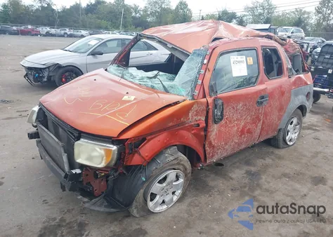 2004 Honda Element Ex z USA, uszkodzony, nr VIN 5J6YH28564L018315